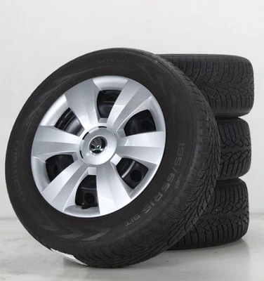 Skoda Octavia III 5E Winterräder Felgen 15 Zoll Stahlfelgen 5Q0601027BA - Bild 1 von 4