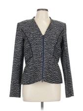 Lafayette 148 New York Women Blue Blazer 10