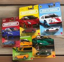 2025 Matchbox SPORTS Cars SET: MIATA Corvette Jaguar Lotus Camaro Lot 5