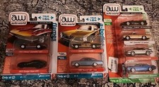 AUTO WORLD 1/64 DELUXE 4 TARGET EXCLUSIVES TOTAL 8 CARS