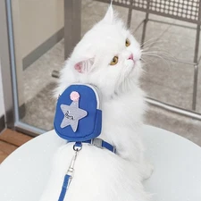 Dog Pet Harness And Leash Set Cute Chest Strap Non-slip Vest Safe Pet Supplies