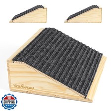 VavoPaw Dog Ramp for Stairs, Non-Slip Dog Stairs, Low-Angled Pet Ramps for Sm