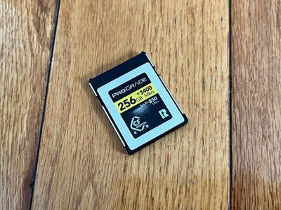  ProGrade Digital Memory Card 256GB CFexpress 4.0 Type B Gold
