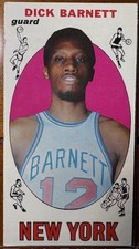 DICK BARNETT (NY Knicks) 1969-70 topps #18 - VG-EX