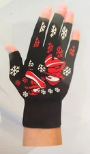 Large Carpel Tunnel Christmas Themed Compression Arthritis Gloves 