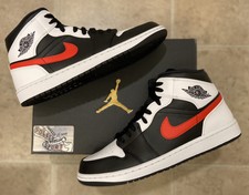 black and white jordans size 5