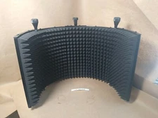 Monoprice Microphone Isolation Shield Acoustic Foam Front 602650 Stage Right