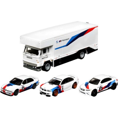 Hot Wheels Premium BMW Motorsport Collector Set M2 M3 E46 M5 E39