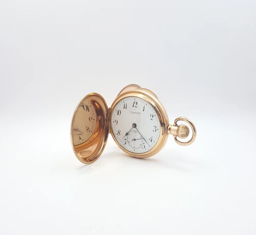 LONGINES (A.C. LIPHARDT-FERNIE, B.C.) Antique - 1907 - pocket watch. Gold filled