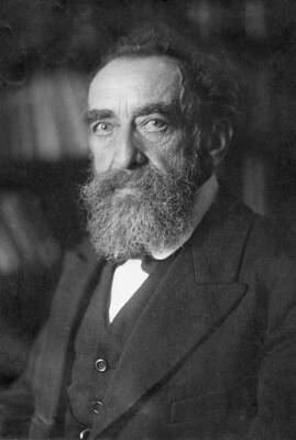 Klaar Alfred Theaterkritiker Portraitum Recording August Schenk- 1920 Old Photo