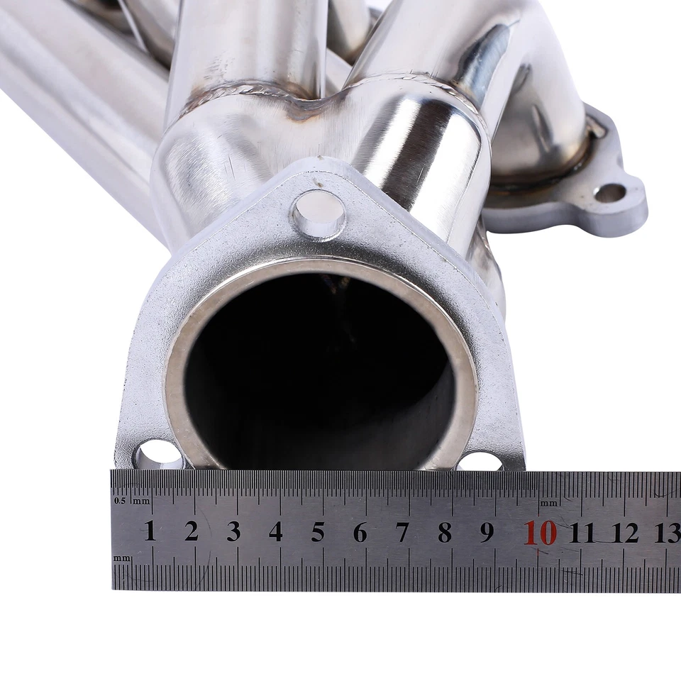 For Chevy C10 Chevelle Camaro Caprice LS1 LS2 LS6 LS7 LSX LS Swap ManifoldHeader - Image 3 of 4