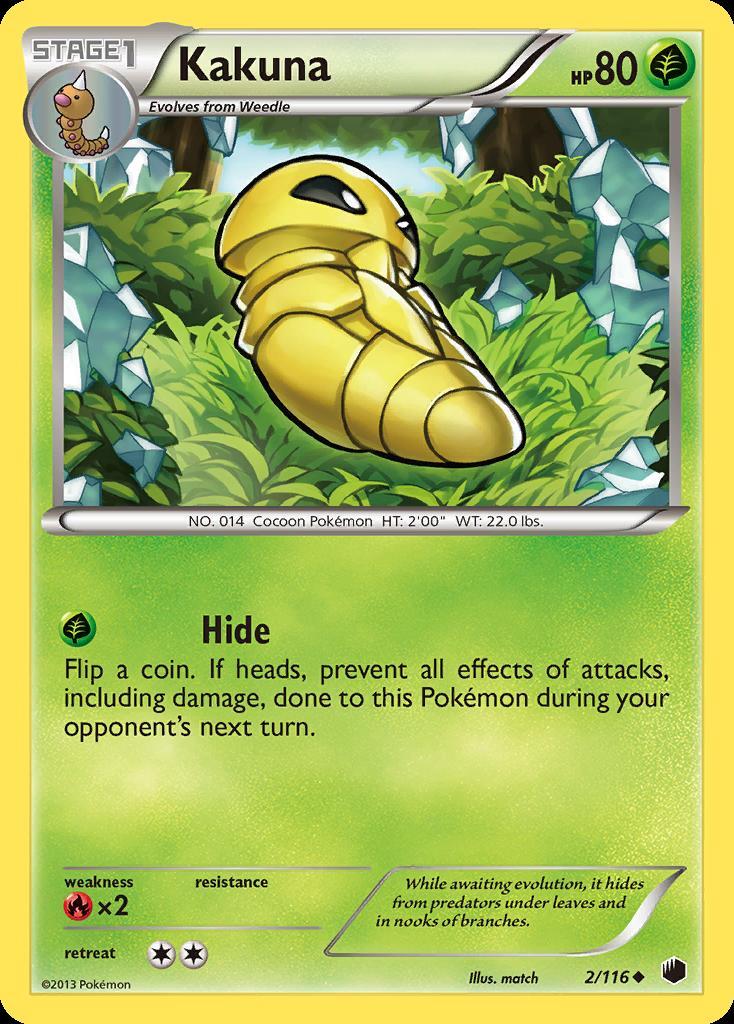 Pokemon Kakuna (2/127) Plasma Freeze LP