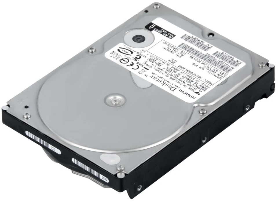 Hitachi Deskstar E7K500 HDS725050KLA360 500GB 7200U/Min 16MB SATA II 3.5 " Zoll - Immagine 3 di 3
