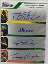 Josh PHEGLEY Tony SANCHEZ Steven BARON Thomas JOSEPH 2009 Prospects QUAD AUTO 25