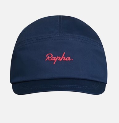 Rapha Logo Cap Navy/Pink Neu mit Etikett One Size 54cm-64cm