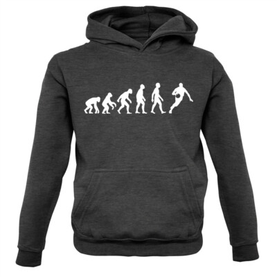 Evolution of Man Basketball - Kinder Hoodie NBA Hoops Equipment Player Basket Ball