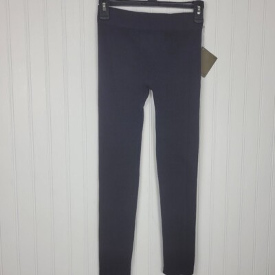 NWT Connection 18 Black Seamless Leggings, Cotton/Nylon/Spandex SIZE M