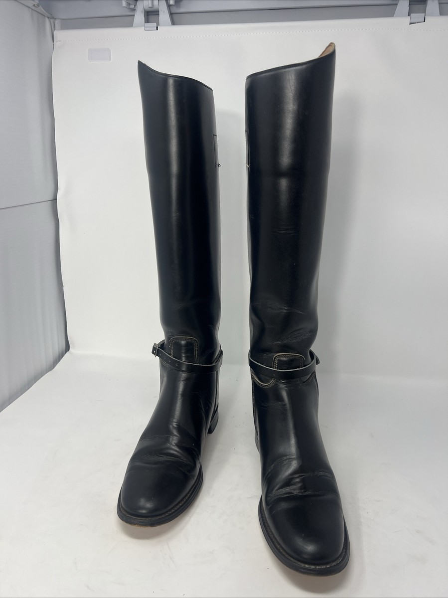 Bottes D'équitation Marlborough Dressage - Noir - Cuir - Taille UK 4.5 / EU 37.5 - Occasion