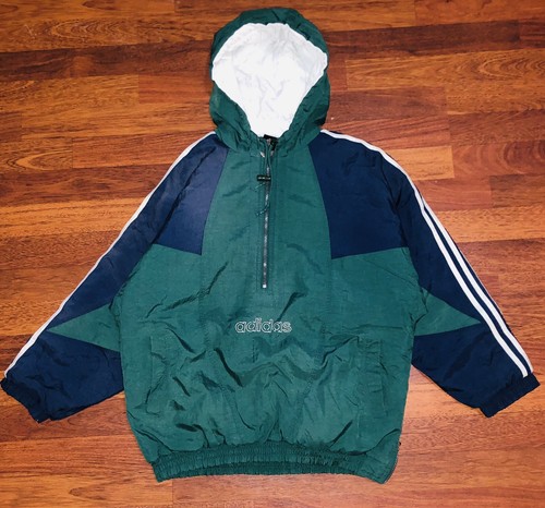Stripe Puffer Jacket Coat Size 