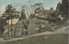 Postcard Devil's Den Gettysburg PA 