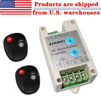 SZMWKJ Wireless DC Motor Linear Actuator Controller 9-30V Forward Reverse Control Kits