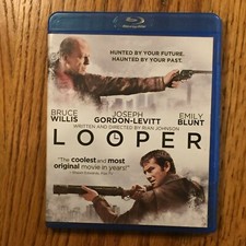 Looper Blu-ray Disc, 2012, Joseph Gordon-Levitt Bruce Willis