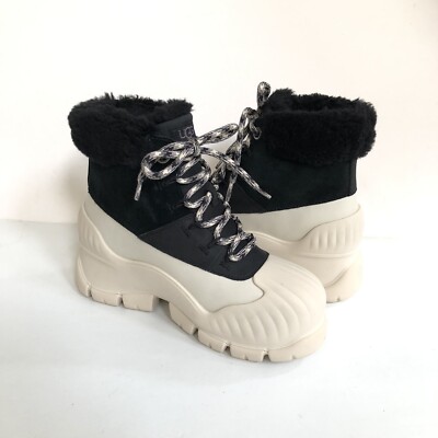UGG ADIROAM HIKER SHORT BLACK WATERPROOF Boot US 5.5 / EU 36.5
