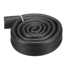 20mm ID x 5mm Thick 3.3ft Black Foam Grip Wrap Closed Cell Foam Tubing Non-slip