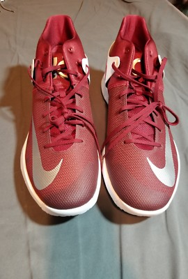 Nike Size 18 Men's KD Trey IV Maroon /White Shoes Kevin Durant