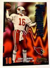 1998 SkyBox Thunder NFL Football Cards #208 Jake Plummer Arizona Cardinals