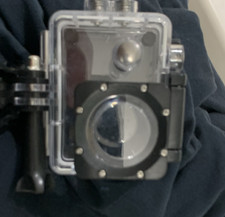 GoPro HERO Waterproof Underwater Housing Case, Clear/Black Plastic, For Camera