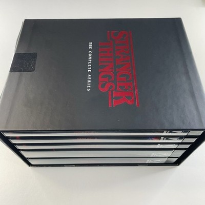 Stranger Things: The Complete Series (Blu-ray) W/ Booklet Poster  Discs Mint