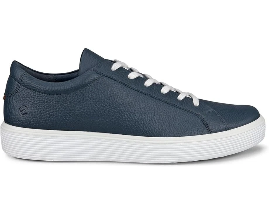 Ecco Soft 60 Leather Sneakers Blue Mens EU Size 42 US Size 8-8.5NWB