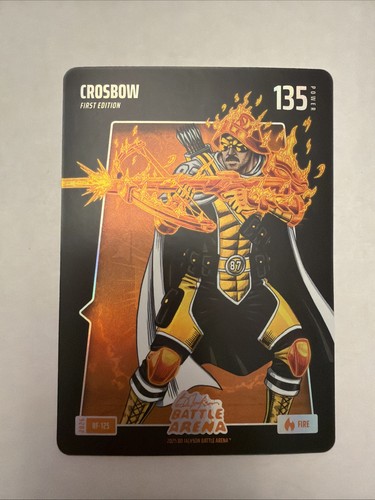 Bo Jackson Battle Arena CROSSBOW Fire BattleFoil # BF-125 Sydney Crosby