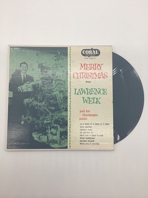 Merry Christmas Lawrence Welk 7'' 45 Vinyl Record Used Buy 2 Get 1 Free