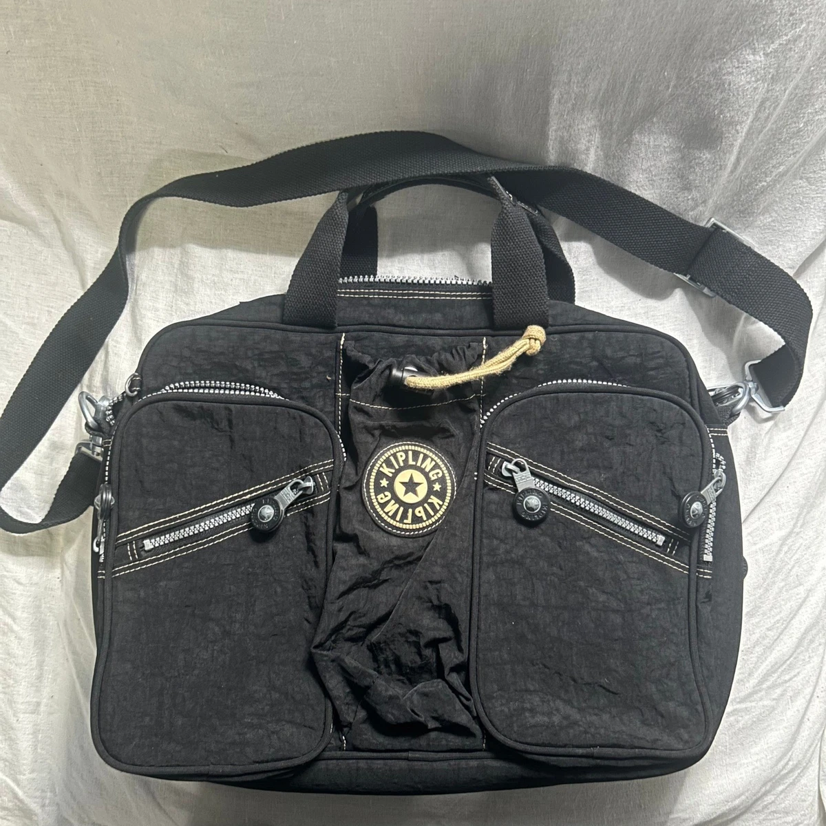 Kipling LOUNAS Borsa Messenger, 24 cm, 6 liters, Blu (Blue Thunder