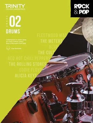 Trinity Rock & Pop Drums Grade 2 | Taschenbuch | Englisch (2017) | Buch
