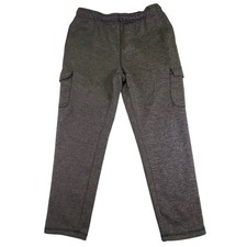 Member's Mark Sweatpants Men's Large Ultimate Fleece Cargo Gray Athleisure Gorp