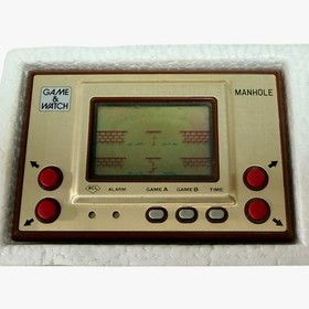 Nintendo Game  Watch Manhole MH-06 Gold Series Wide Screen Handheld Game VIDEO
