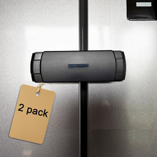 Child Safety Lock French Fridge/Freezer/Cabinet 2 Pack Black
