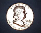 1963-D Franklin Half Dollar BU **112-6