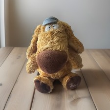 Sandra BOYNTON Kohls Plush Dog Toy with railroad train hat