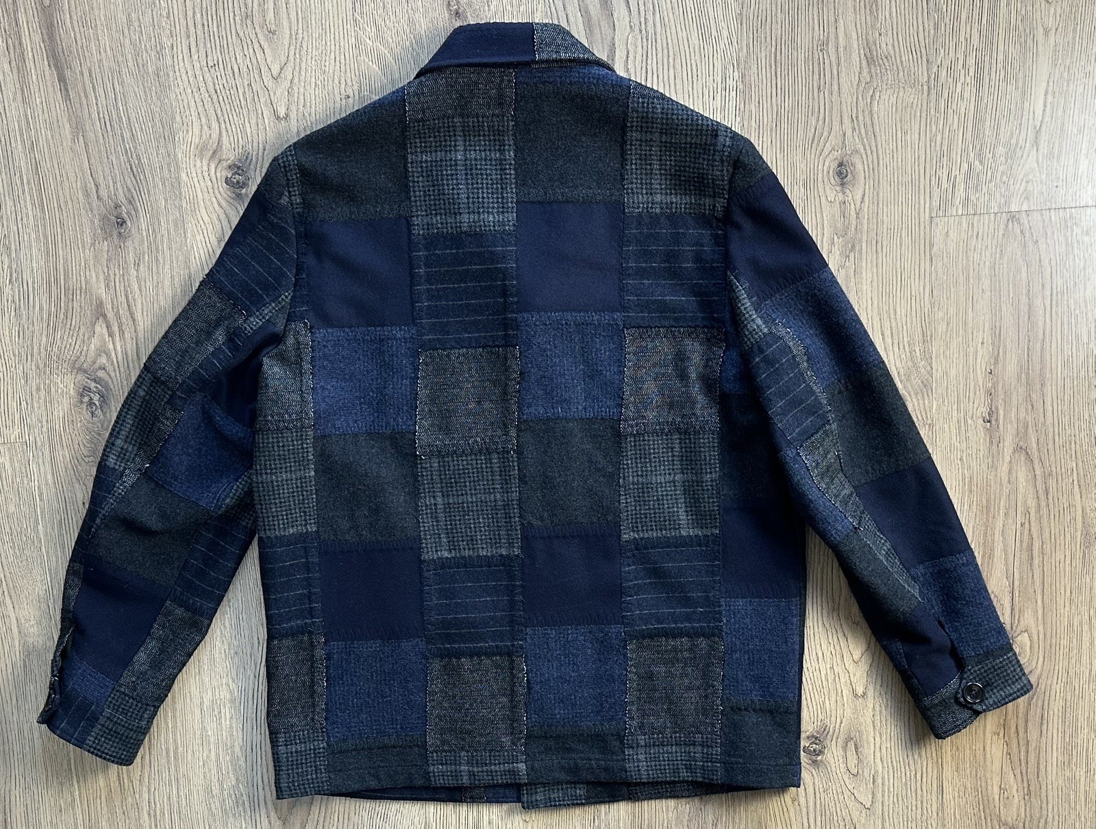 Todd Snyder - Indigo - Patchwork Chore Jacket   (… - image 2