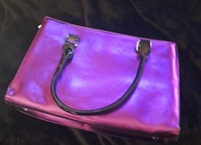 Younique metallic purple shoulder bag
