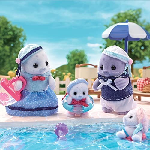 Sylvanian Families Seal Family FS-51 Dollhouse EPOCH Japan from Japan New - Picture 2 of 9