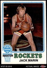 1973 Topps #122 Jack Marin Rockets Duke 7 - NM
