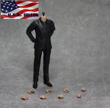 1/12 Male Figure Set with Nondetachable Suit Go With 6" SHF MAFEX Head ❶USA❶