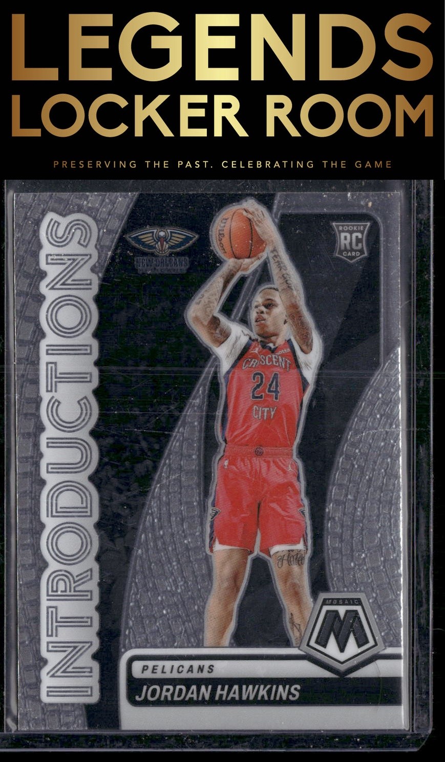 2023-24 Panini Mosaic #14 Jordan Hawkins Introductions