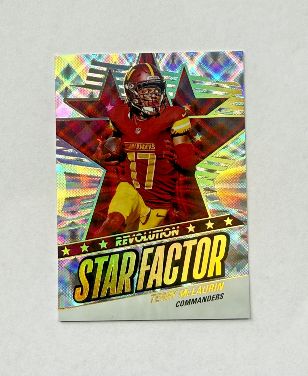 2025 Revolution Terry McLaurin Star Factor SSP No. 2
