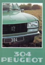 Peugeot 304 Saloon Breaking GL SL Brochure Brochure 1978 47